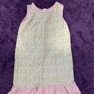 Animal print night gown.